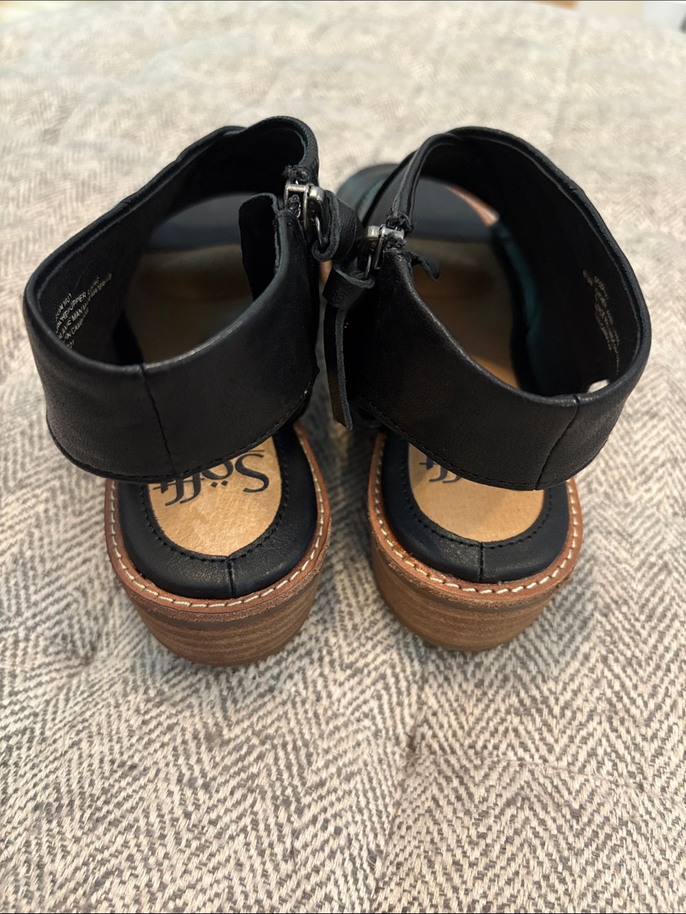 Sofft leather sandals size 6.5M - Picture 3 of 7